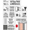 Szafka warsztatowa 177 narzędzi YATO YT-55300