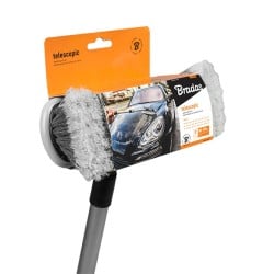 Szczotka do mycia Bradas ES2072 teleskopowa 80-130 cm szara
