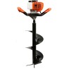 Świder spalinowy+ wiertła10,20,30+ adapter50cm 1/4