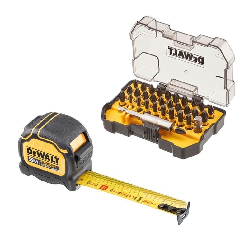 Zestaw DeWALT DCZ100P2KT Wiertarko-wkrętarka udarowa DCD709 18V XR BL 2x5Ah akcesoria walizka