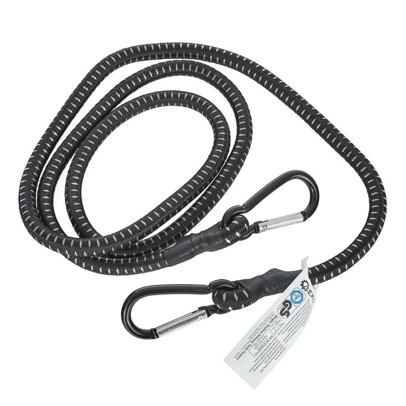 Guma transportowa do mocowania bagażu + karabińczyki GEKO G02343 10mm x 150cm