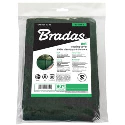 Siatka cieniująco-osłonowa maskująca 90% 1,2x10m 135g m2 zielona Bradas