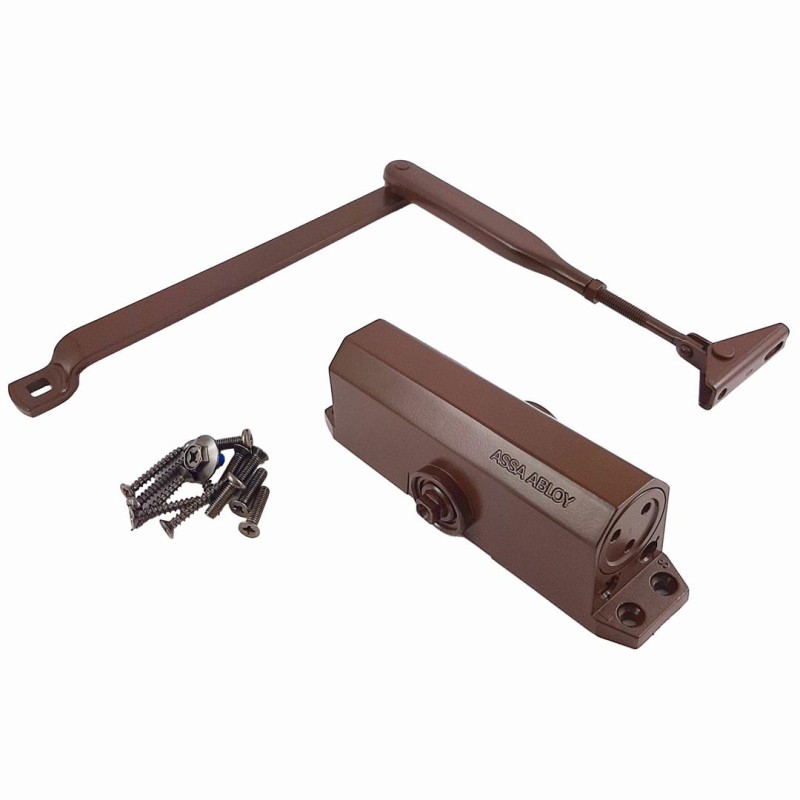 Samozamykacz DC110 (40-80kg) brąz ASSA ABLOY