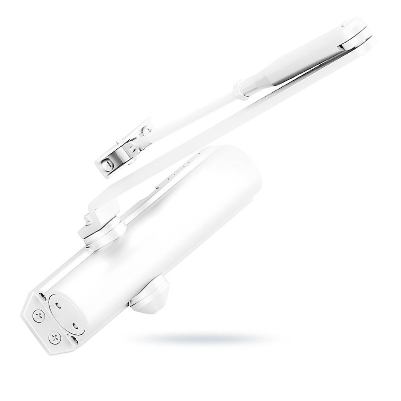 Samozamykacz ASSA ABLOY DC120-9016 40-80kg BIAŁY