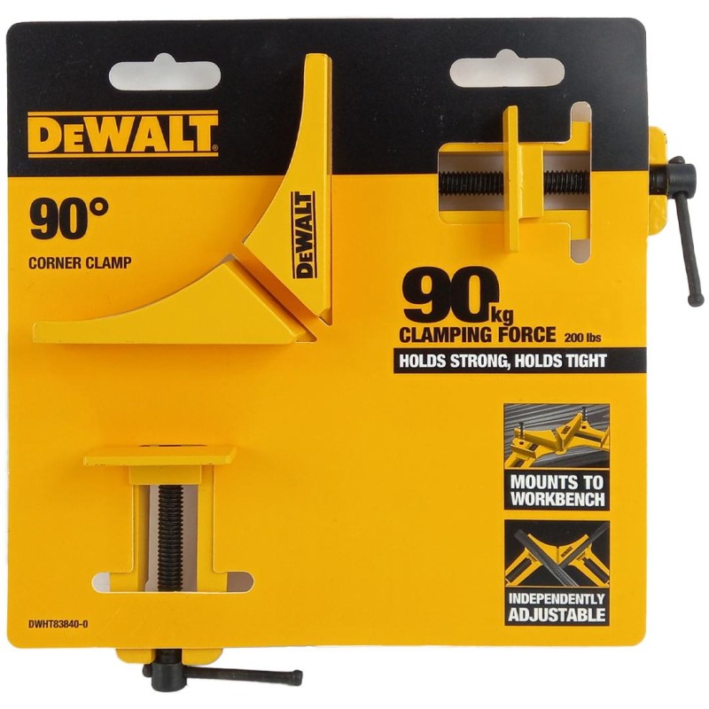 Ścisk skręcany kątowy 90° aluminiowy DeWALT