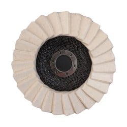 Ściernica listkowa talerzowa filcowa 125mm GERFELT