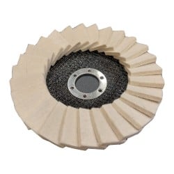 Ściernica listkowa talerzowa filcowa 125mm GERFELT