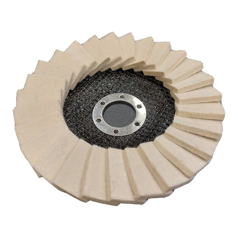 Ściernica listkowa talerzowa filcowa 125mm GERFELT
