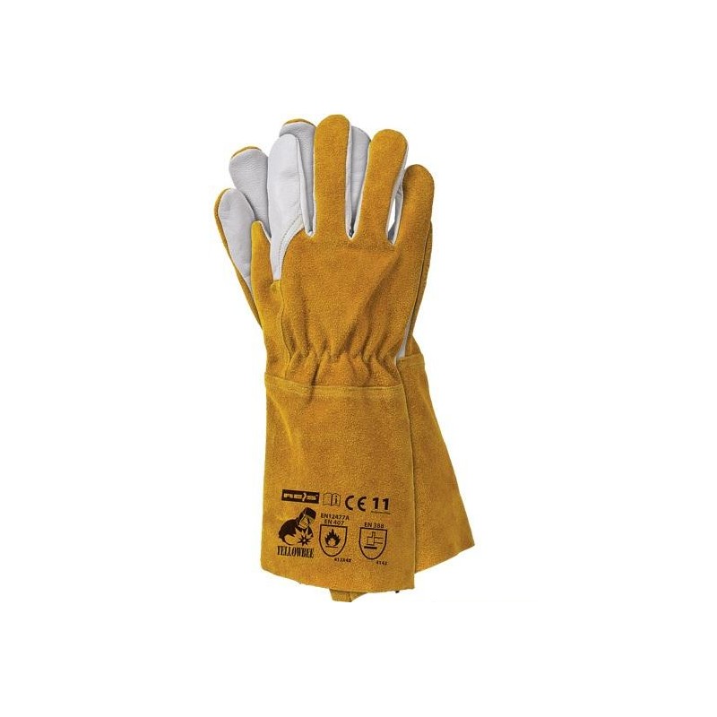 Rękawice spawalnicze YELLOWBEE ''11'' ( 1 para )