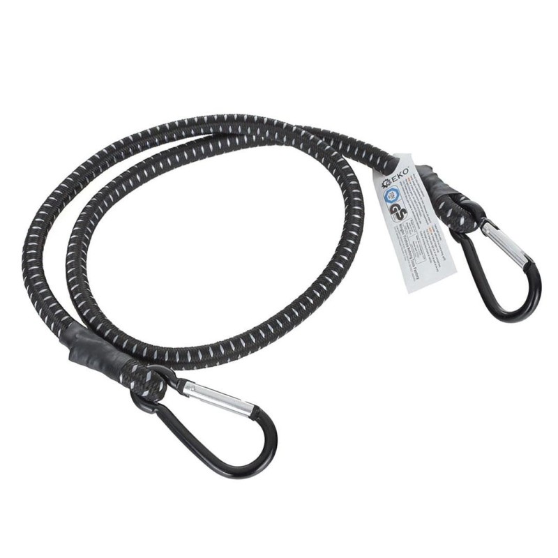 Guma transportowa do mocowania bagażu + karabińczyki GEKO G02341 10mm x 90cm
