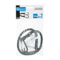 Guma transportowa do mocowania bagażu + karabińczyki GEKO G02340 10mm x 60cm