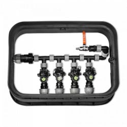 Elektrozawór do nawadniania 2xGZ1' Bradas DSA-4001