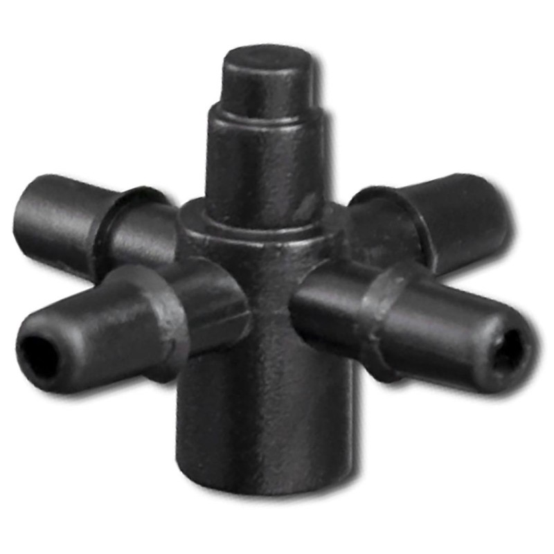 25x Czwórnik do emiterów kroplowników 3x5mm Bradas