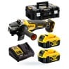 Szlifierka DeWalt DCG406P2 125/18V 2x5Ah TSTAK BL