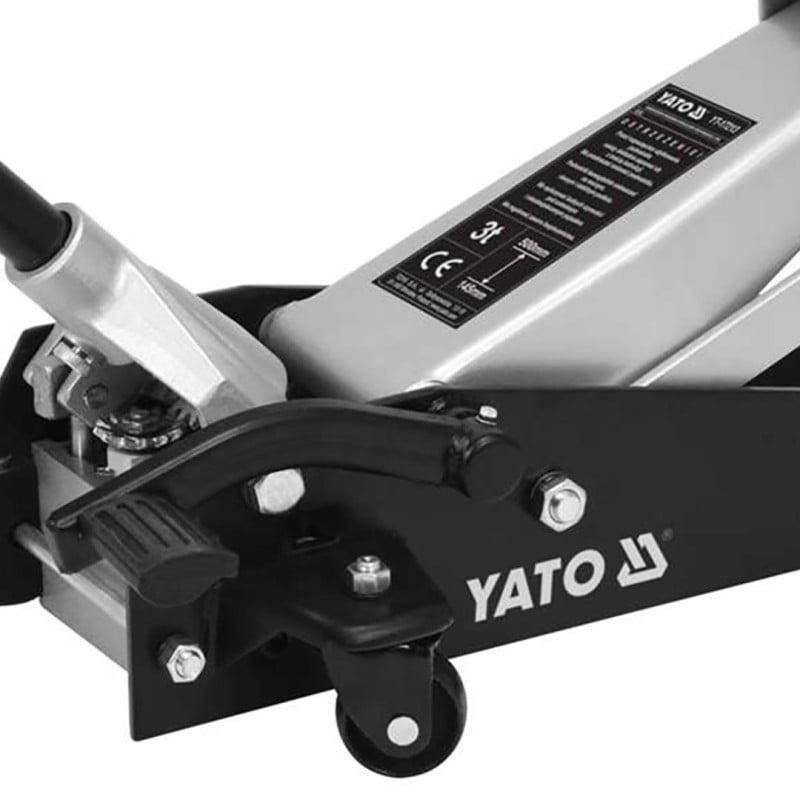 Podnośnik hydrauliczny 3t 145-500mm YATO YT-17213