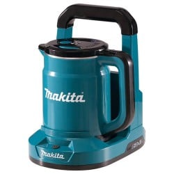Akumulatorowy czajnik Makita DKT360 18V 0,8L + 2 akumulatory BL1860B 18V 6Ah