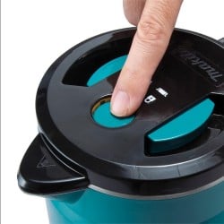Akumulatorowy czajnik Makita DKT360 18V 0,8L + 2 akumulatory BL1860B 18V 6Ah