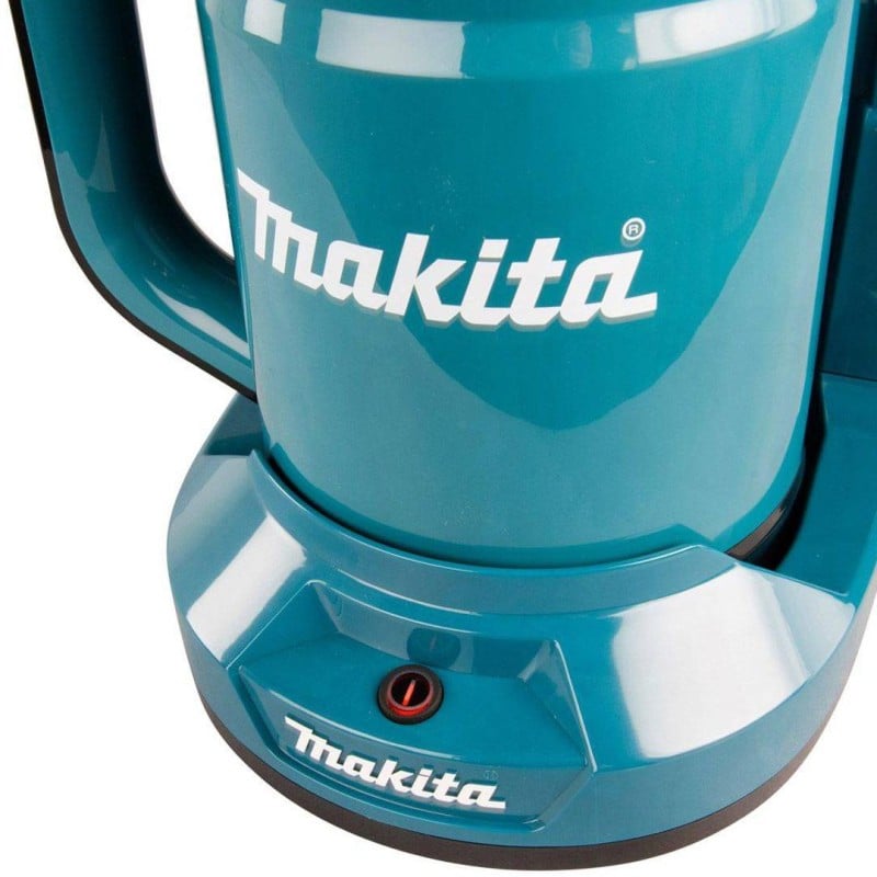 Akumulatorowy czajnik Makita DKT360 18V 0,8L + 2 akumulatory BL1860B 18V 6Ah