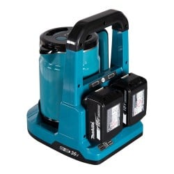 Czajnik akumulatorowy Makita DKT360+BL1850+DC18SD 2x18V 2x5Ah + ładowarka