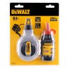 Sznur traserski murarski DeWALT DWHT47408-0 +kreda
