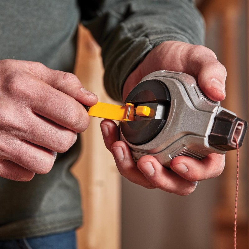 Sznur traserski murarski DeWALT DWHT47408-0 +kreda