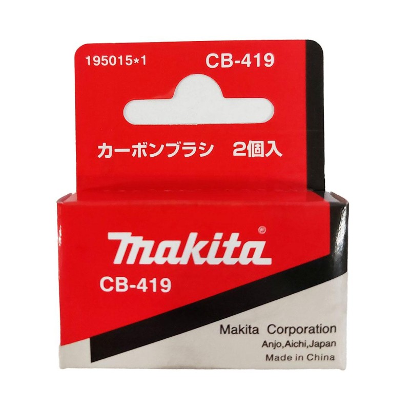 Szczotki węglowe Makita 195015-1 6,0x 9x11,3mm CB419 2 szt.