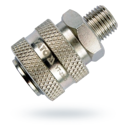 Szybkozłączka uniwersalna 1/4'' GZ cynk