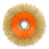 Szczotka tarczowa Ø 100mm M14 drut karbowany 54-167