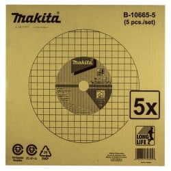 Tarcza tnąca do metalu Makita B-10665-5 355x25,4mm LongLife 5 sztuk