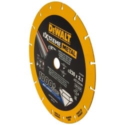 Tarcza diamentowa DeWalt DT40255-QZ 230x2,1 mm do cięcia metalu, stali (INOX) aluminium, żeliwa seria Extreme Metal