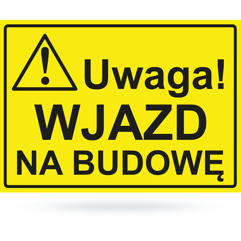 Tab: Uwaga! Wjazd na budowę