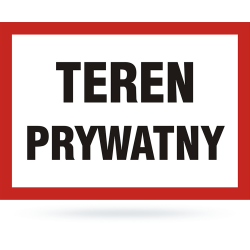Tab: Teren prywatny 20x33
