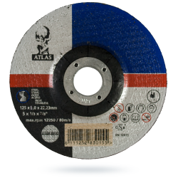 Tarcza do szlifowania metalu 125x6,0 ATLAS (10)