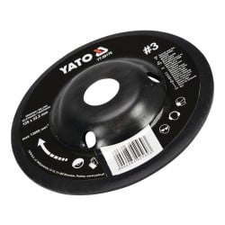 Tarnik wypukły 125mm NR3 do drewna YATO YT-59170