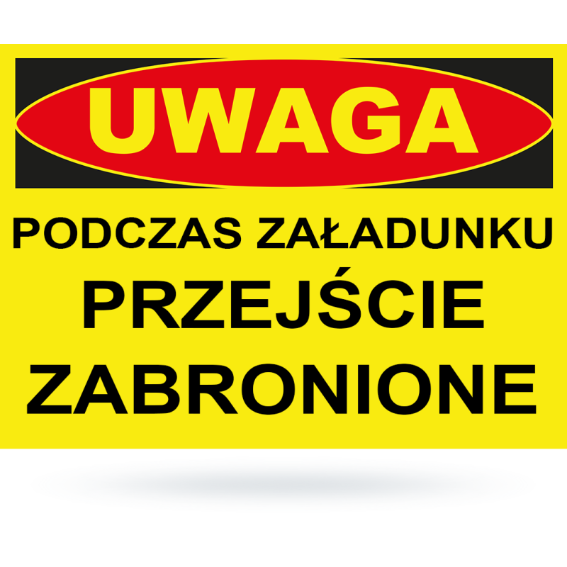 Tab: Podczas załadunku przejście zabronione BTO-13