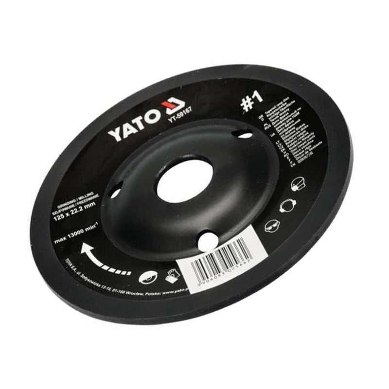 Tarnik skośny 125mm NR1 do drewna YATO YT-59167