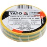 Taśma izolacyjna 15mm x 20mb ŻÓŁ-ZIEL