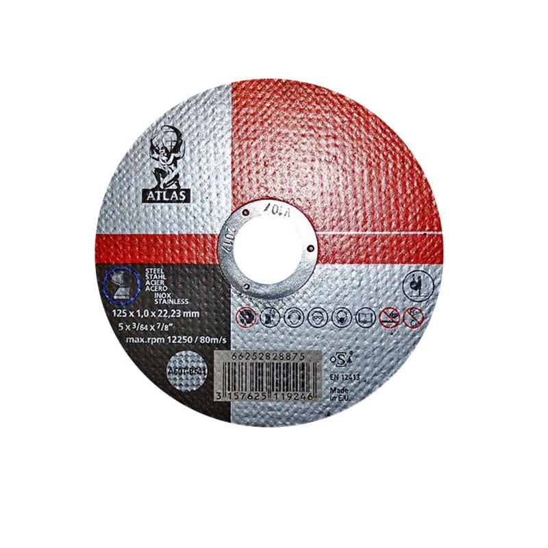 Tarcza do metalu Norton 66252828875 125x1x22,2mm INOX OSA