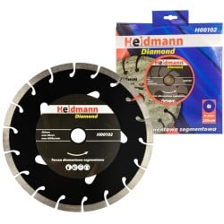 Tarcza diamentowa segment 230x22,2x10 HEIDMANN