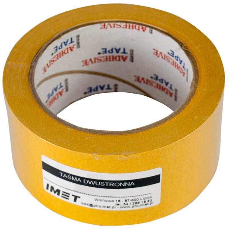 Taśma dwustronna IMET 045 50mmx5mb polipropylenowa