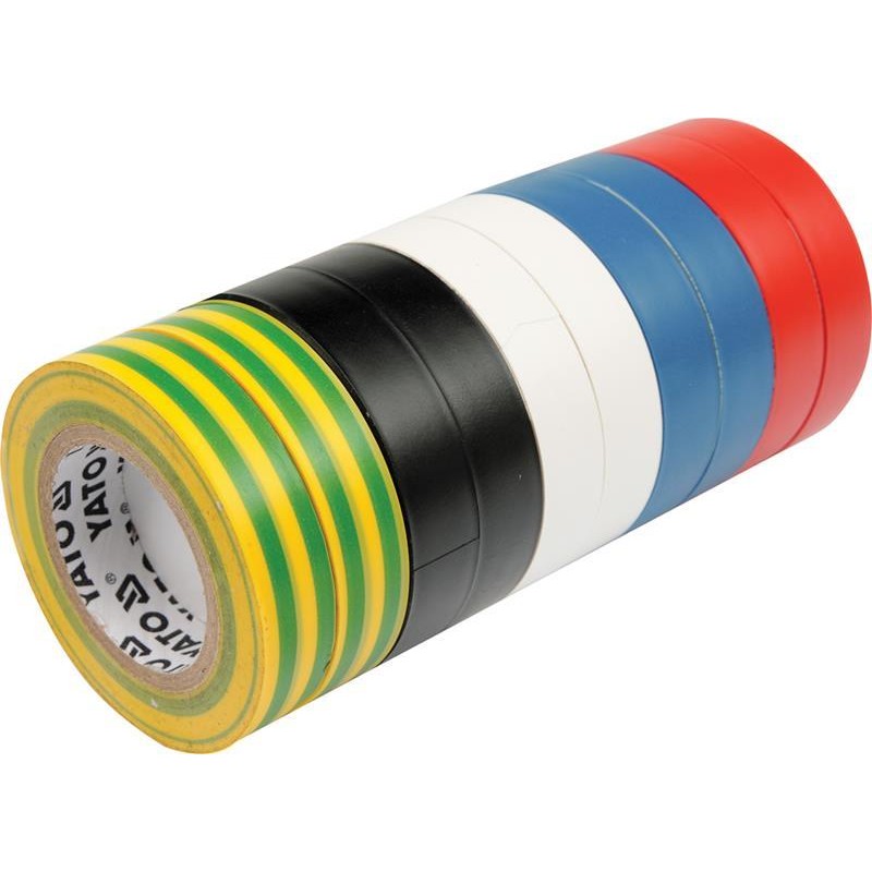 Taśma izolacyjna 19mm x 20mb KOLOROWA