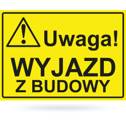 Tab: Uwaga! wyjazd z budowy...