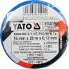 Taśma izolacyjna 15mm x 20mb NIEBIESKA