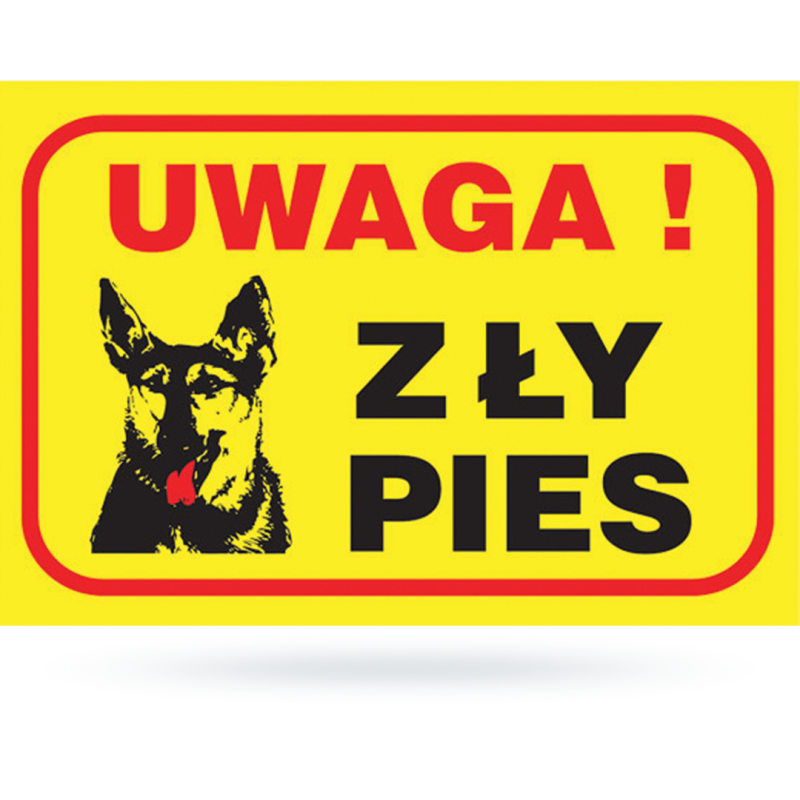Tabl UWAGA ZŁY PIES 130x190 (5)