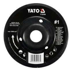 Tarnik wypukły 125mm NR1 do drewna YATO YT-59168