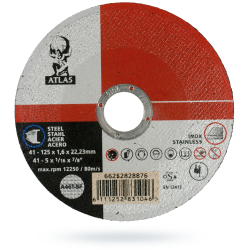 Tarcza do metalu 125x1,6 INOX ATLAS