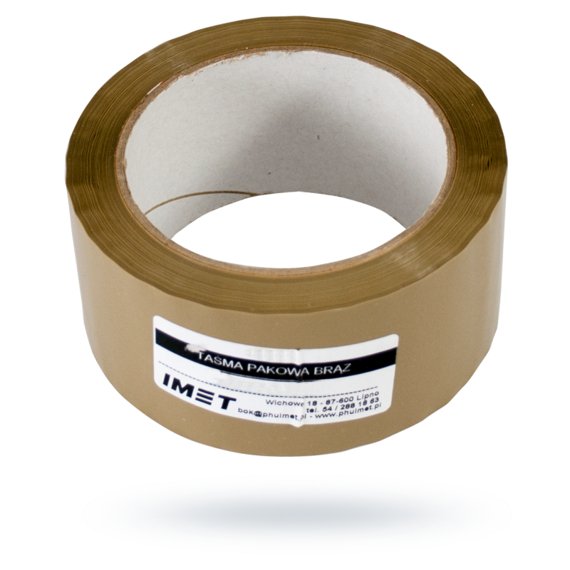 Taśma pakowa IMET 4851 48mm x 100mb brązowa