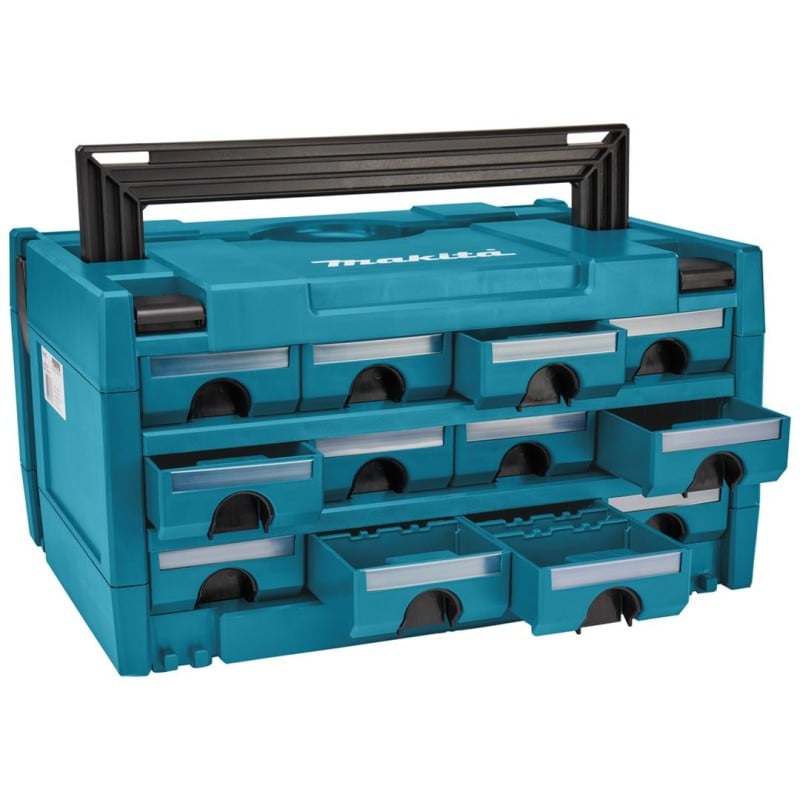 Organizer walizka z szufladami MakPac Makita P-84327 12 szuflad
