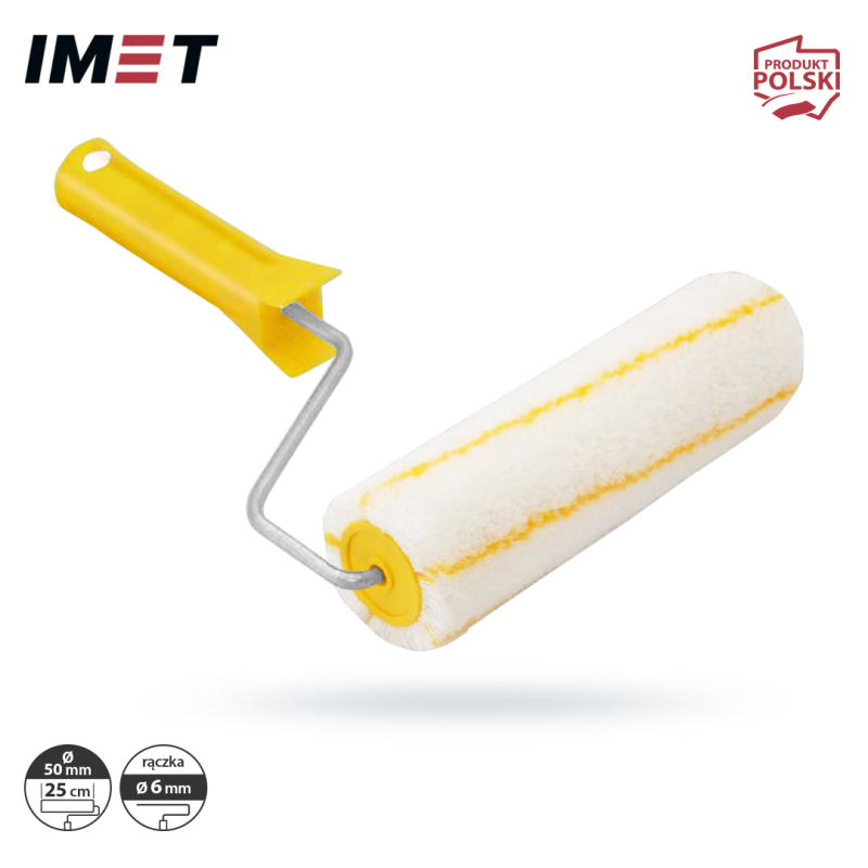 Wałek malarski IMET 25GIR30 GIRPAINT 25cm 6mm