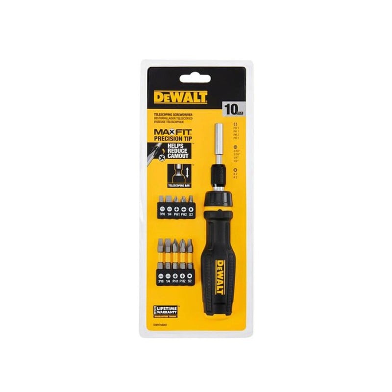 Wkrętak teleskopowy grzechotką DeWALT DWHT68001-0